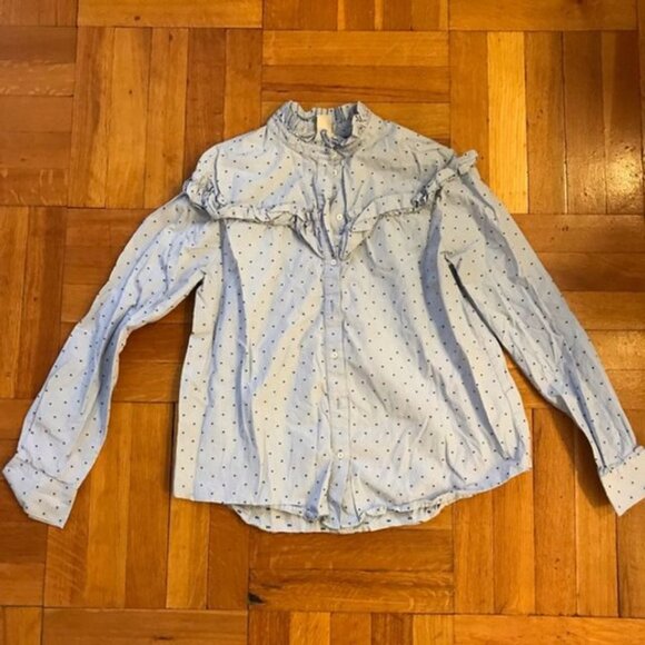 H&M dotted blouse - Picture 2 of 4